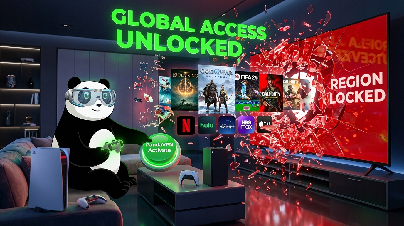 Level Up Your Game: How to Use PandaVPN on PS5 and Xbox