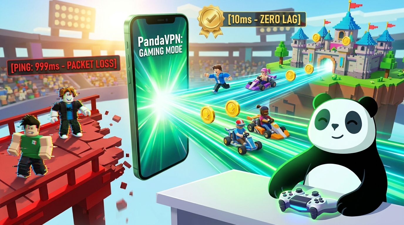 Best Gaming VPN for Roblox and Online Games: Play with PandaVPN